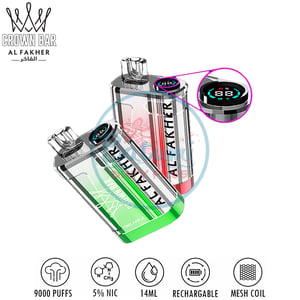 Al Fakher Crown Bar 9000 - Gum Mint