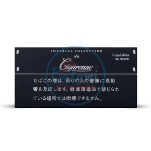 Cigaronne Royal Slims Black