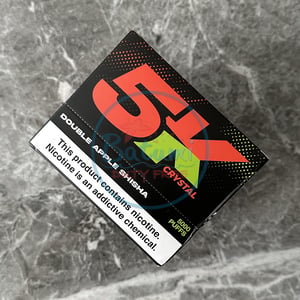 NASTY 5K Crystal Double Apple Shisha