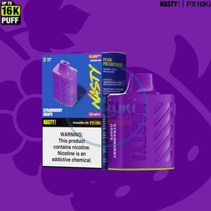 NASTY Pod PX16Ki Strawberry Grape - Prefilled Pods