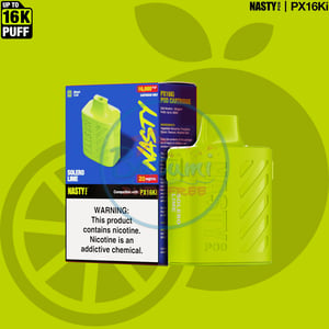 NASTY Pod PX16Ki Solero Lime - Prefilled Pods