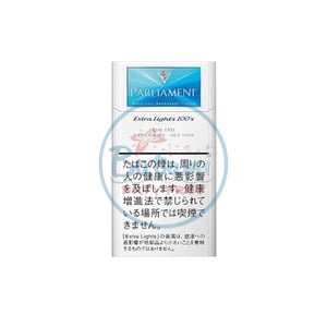 Parliament Extra Lights 100's (Silver Blue)