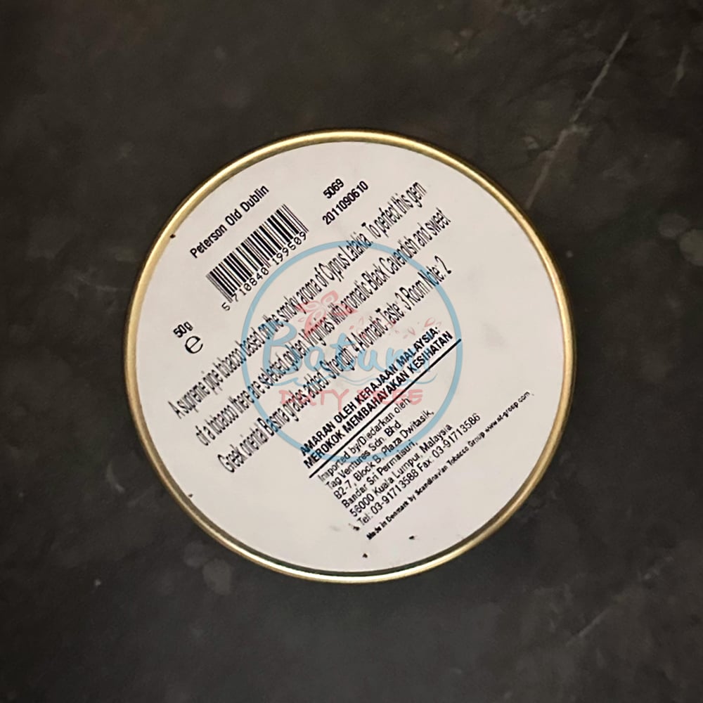 peterson-old-dublin-50g-tin-my-1 Peterson Old Dublin 50g