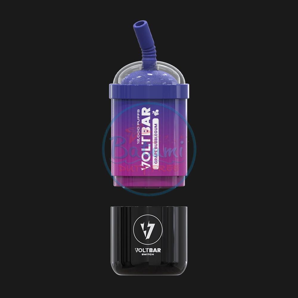 Voltbar Switch 12K Starter Kit - Grape Bubblegum 1 Voltbar Switch 12K Starter Kit - Grape Bubblegum