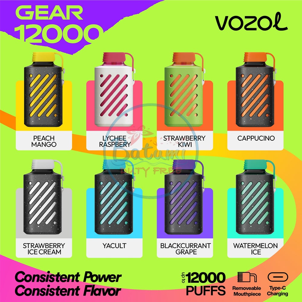 vozol-gear-12000-cappuccino-1 Vozol Gear 12000 Cappuccino