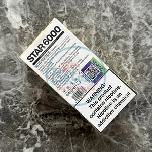 Vozol Star 6000 Blackberry Passion Fruit Milk