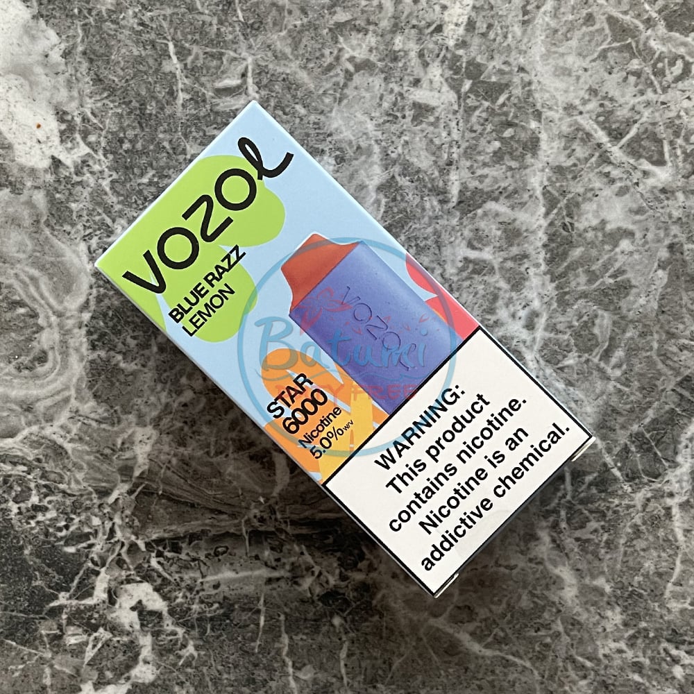 Vozol Star 6000 Blue Razz Lemon 1 Vozol Star 6000 Blue Razz Lemon