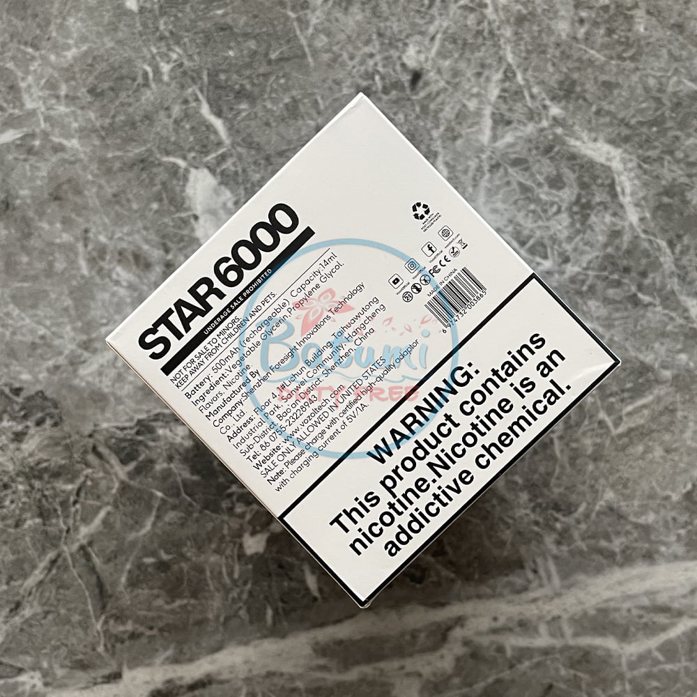 vozol-star-6000-blue-razz-lemon-1 Vozol Star 6000 Blue Razz Lemon