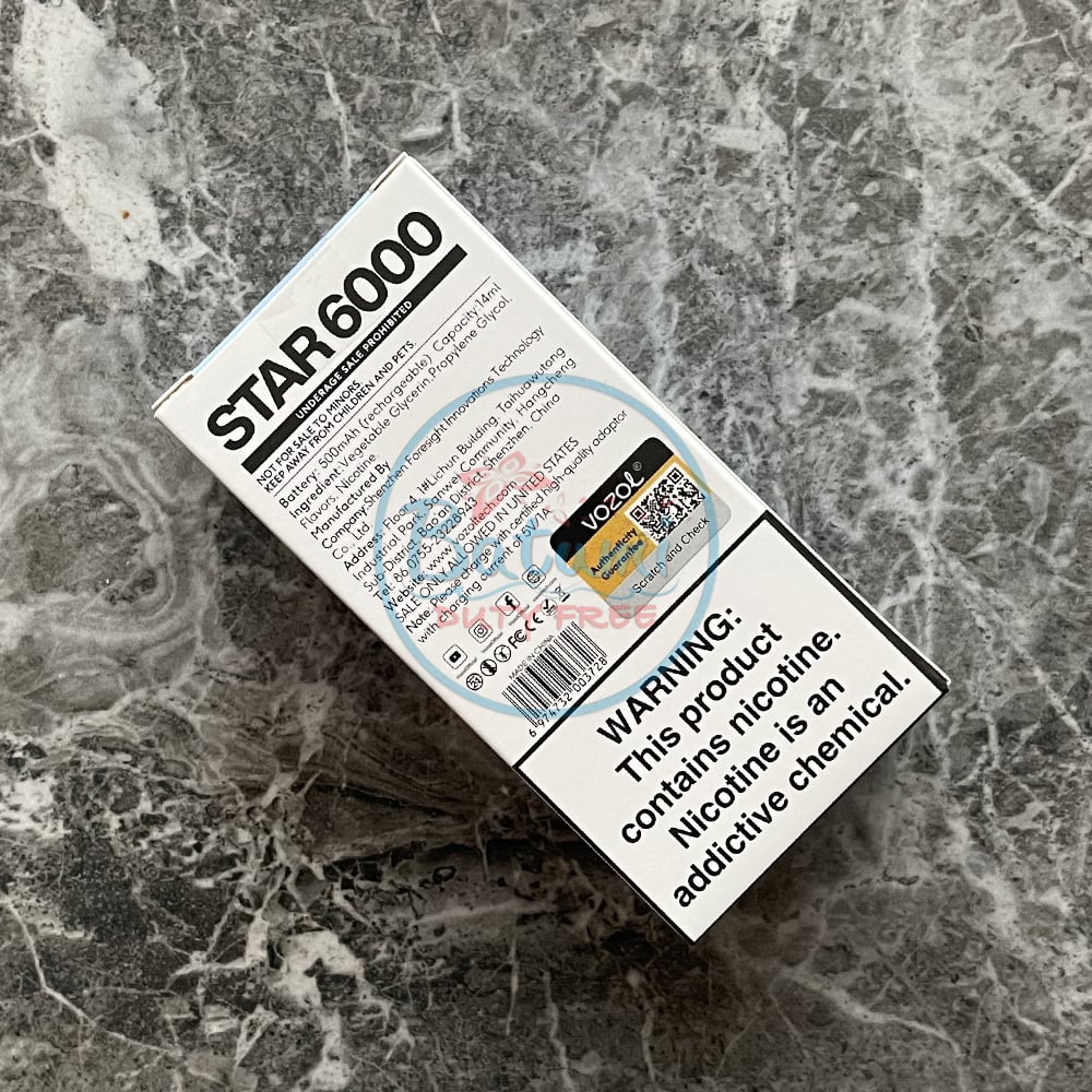vozol-star-6000-blue-razz-lemon-1 Vozol Star 6000 Blue Razz Lemon
