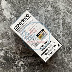 Vozol Star 6000 Blue Razz Lemon 4 Vozol Star 6000 Blue Razz Lemon