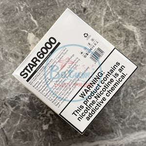 Vozol Star 6000 Kiwi Guava Passion Fruit