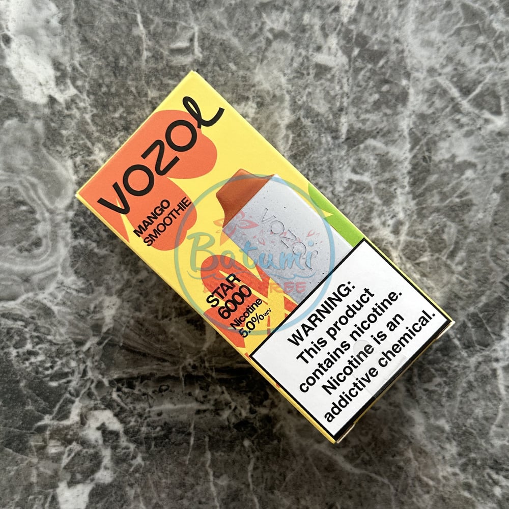 Vozol Star 6000 Mango Smoothie 1 Vozol Star 6000 Mango Smoothie