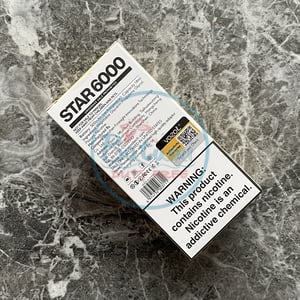 Vozol Star 6000 Mango Peach Pineapple
