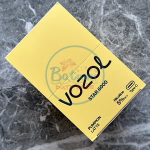 Vozol Star 6000 Pumpkin Latte