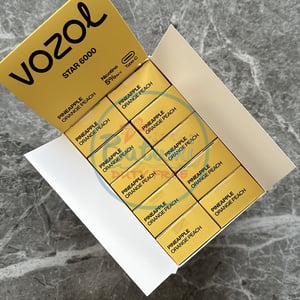 Vozol Star 6000 Pineapple Orange Peach
