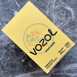 Vozol Star 6000 Pineapple Orange Peach