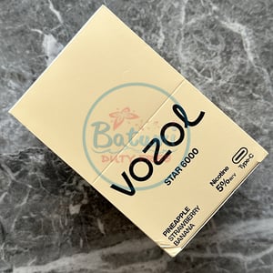 Vozol Star 6000 Pineapple Strawberry Banana
