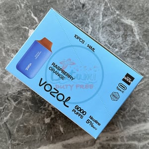 Vozol Star 6000 Raspberry Orange