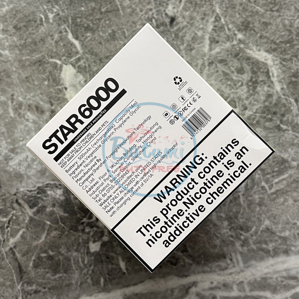vozol-star-6000-sour-apple-ice-1 Vozol Star 6000 Sour Apple Ice