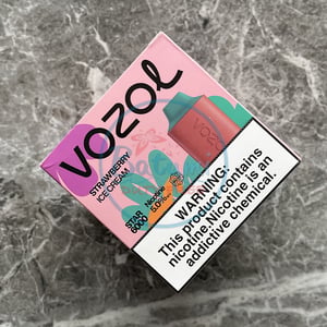 Vozol Star 6000 Strawberry Ice Cream