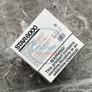 Vozol Star 6000 Strawberry Ice Cream