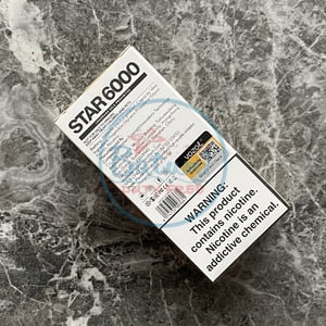 Vozol Star 6000 Tobacco
