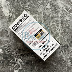 Vozol Star 6000 Watermelon Bubble Gum
