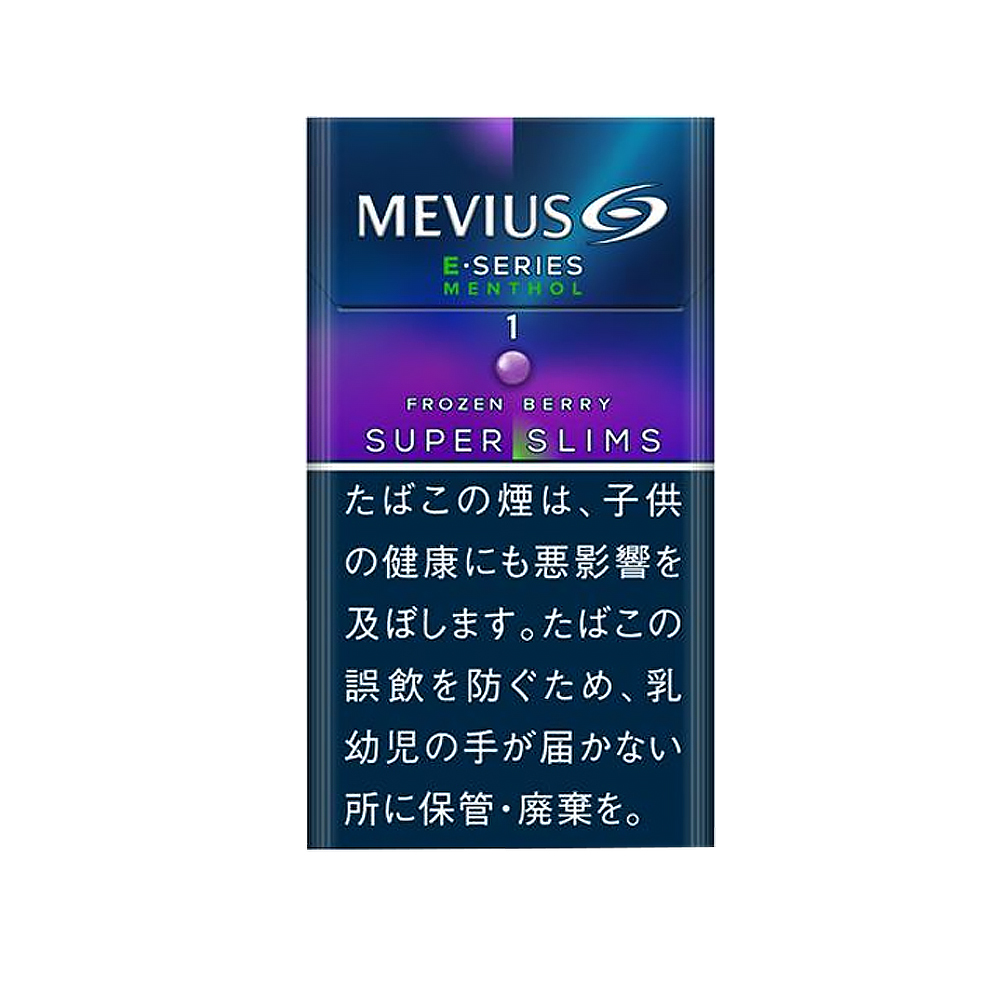 Mevius E Series Menthol Frozen Berry One 100's (SuperSlims)
