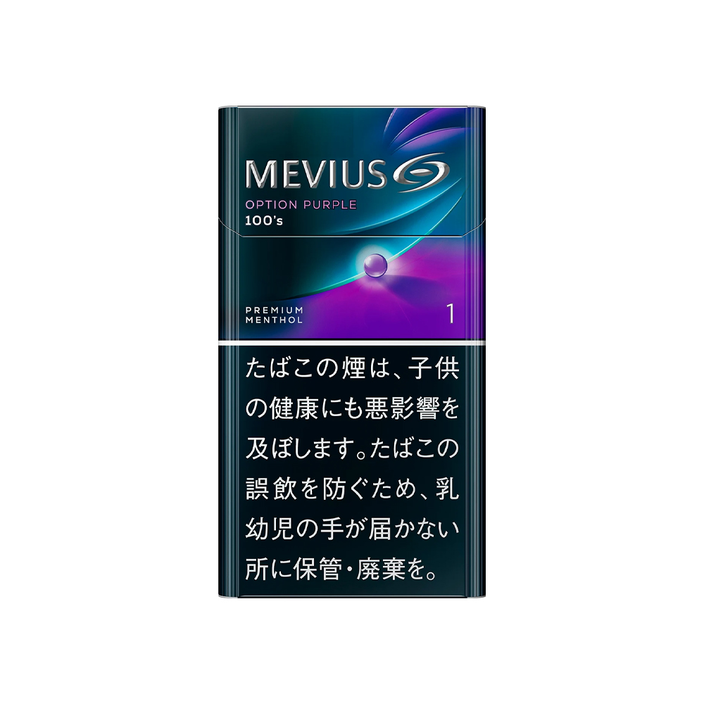 Mevius Premium Menthol Option Purple One 100's 🍂